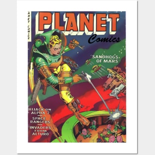 Planet Comics Posters and Art